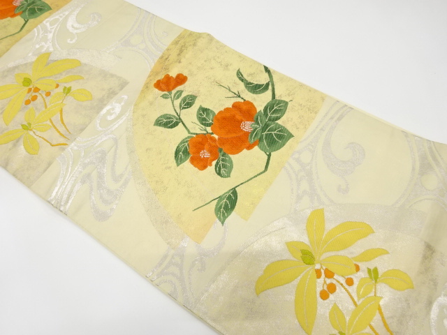 Japanese Kimono / Fukuro Obi Silk